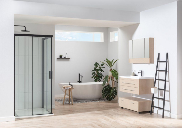 Мебель для ванной Aquanet Нота NEW 100 светлый дуб (камерино)