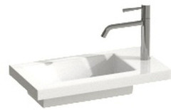 IBX BONSAI, раковина из минерального литья 40 см, цвет белый