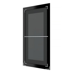 Зеркало напольное с фацетом EVOFORM в багетной раме барокко золото, 115х205 см, BY 6173