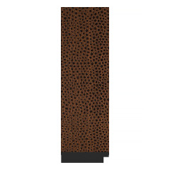 Зеркало настенное Polygon EVOFORM в багетной раме бронзовая лава, 66х86 см, BY 7191