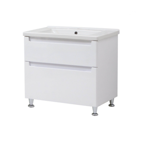 Комплект в ванную Ceruttispa тумба Пьемонт 70 с умывальником "Кантэ 70"