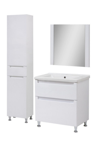 Комплект в ванную Ceruttispa тумба Пьемонт 70 с умывальником "Кантэ 70"