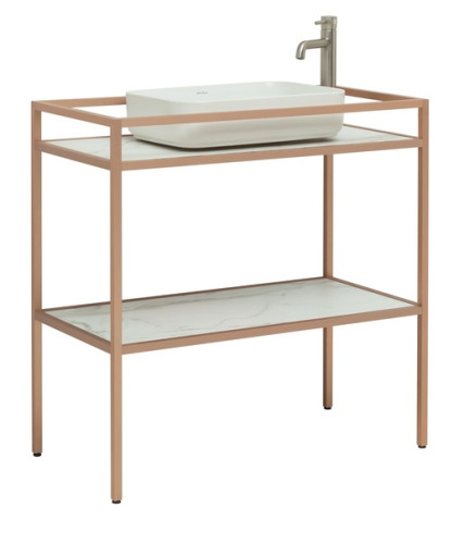 Консоль под раковину напольная Allen Brau Liberty 90 1.33004.60 медь