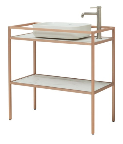 Консоль под раковину напольная Allen Brau Liberty 90 1.33004.60 медь