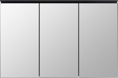Зеркальный шкаф De Aqua Алюминиум 120 черный 261762