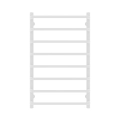 Полотенцесушитель Laris Стандарт П8 500/800 белый муар 73208015БМ RU