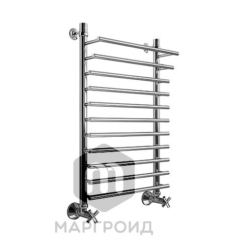 Полотенцесушитель водяной Маргроид Вид 66 Премиум форма лесенка 80х55, цвет Хром (B66П 80*50*55)