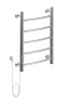 Полотенцесушитель электрический Aquanet Romeo 60х50 Тэн слева
