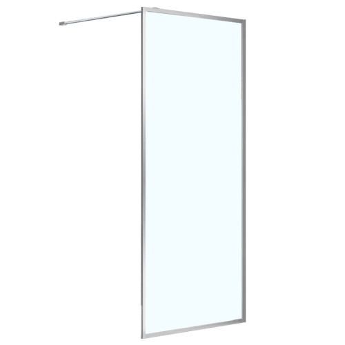 Душевая перегородка AZARIO RICHMOND 6310 Walk-in 1200x2000 прозрачное стекло 6 мм, цвет профиля серебро (AZ-NAG 6310 1200)