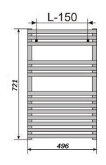 Полотенцесушитель Zehnder Forma Spa LF-070-050