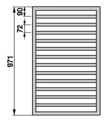Полотенцесушитель Zehnder Quaro Inox QAI-100-030 Inox