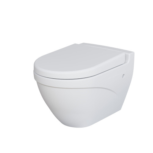 Унитаз Nord 133T20101 (535*385*360) БЕЛЫЙ МАТОВЫЙ подвесной