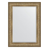 Зеркало настенное с фацетом EVOFORM в багетной раме виньетка античная бронза, 80х110 см, BY 3477