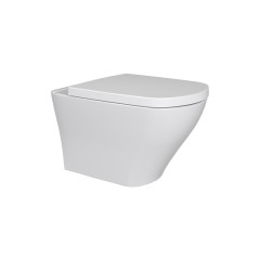 Унитаз подвесной CLASSIC RimOFF (безободковый) белый