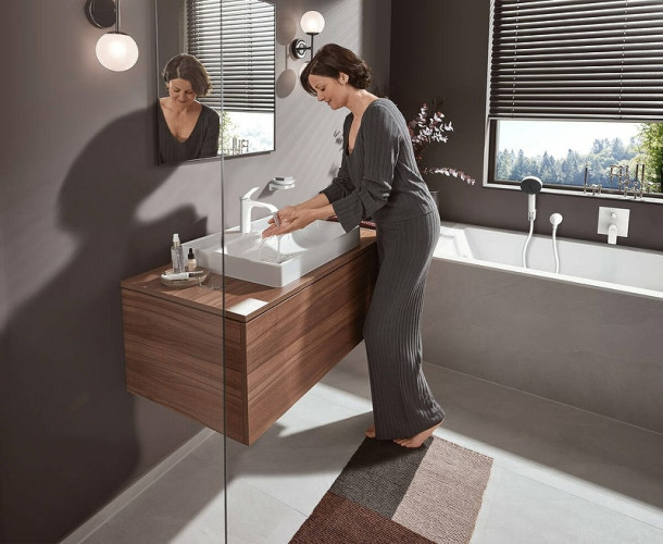 Ручной душ Hansgrohe Pulsify Select Relaxation Белый матовый (24110700)