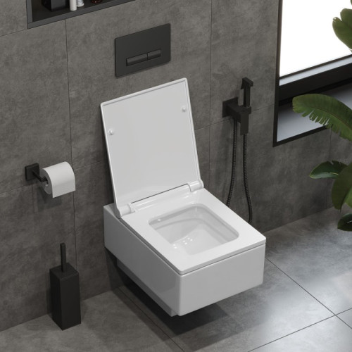 Чаша подвесного унитаза безободкового CEZARES CADRO CZR-4823-CHR