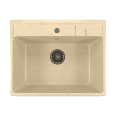 Мойка из искусственного мрамора MIXLINE ML-GM15 49x55 (525106)