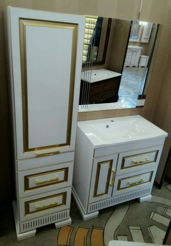 Комплект мебели для ванной Opadiris Оникс 80