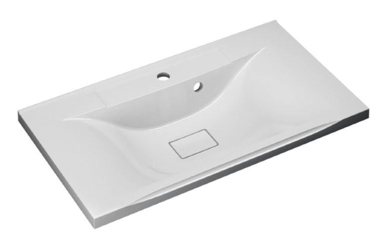 Комплект мебели для ванной Opadiris Оникс 80