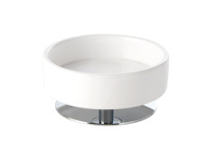 Stil Haus Opera, настольная керамическая мыльница, цвет хром