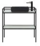 Консоль под раковину напольная Allen Brau Liberty 90 1.33004.BB черный