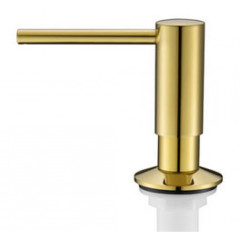 Дозатор для жидкого мыла Paulmark DECUS, D004-G, золото, Paulmark