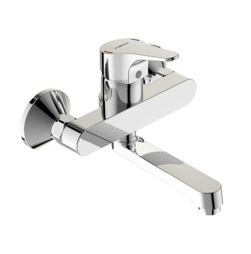 Смеситель для раковины Vidima NEXT (Vidima) Керамический картридж Хром (BA368AA)