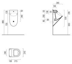 Писсуар GSI Norm 35 869811