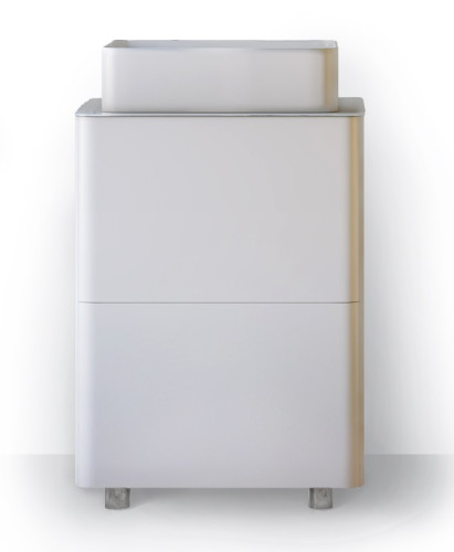 Тумба под раковину RAVAL Pure 56 напольная Белая (Pur.01.56/N/W)