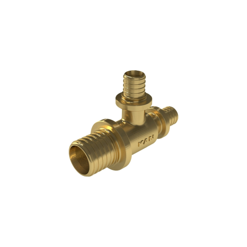 Тройник латунный KAN PUSH UltraLine - 25/16/25