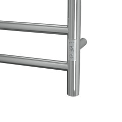 Полотенцесушитель электрический с полочкой (лесенка) Bauedge Stil Shelf DB-0020, 40x80 см