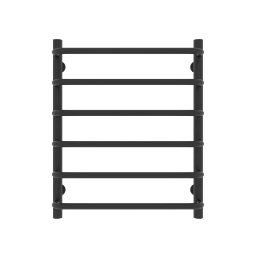 Полотенцесушитель Laris Стандарт П8 500/800 черный матовый 73208015ЧМ RU