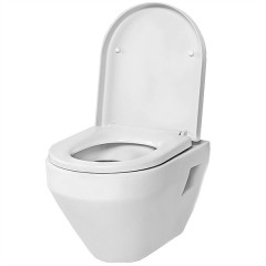 Комплект унитаза AM PM Spirit V2.0 C701738WH+C707857WH с инсталляцией Alcaplast Sadromodul AM101/1120+M71