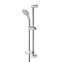 Душевой набор VIDIMA FRESH M (1-функциональная лейка 100 мм, штанга 600мм, шланг UF 1750 мм) (BA211AA)