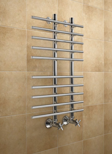 Полотенцесушитель водяной Маргроид Вид 63 Премиум форма лесенка 80х50, цвет Хром (B63П 80*15*50)