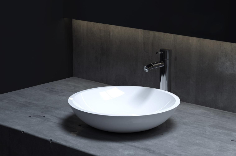 Раковина накладная Salini CALLISTA 105 покраска по RAL полностью