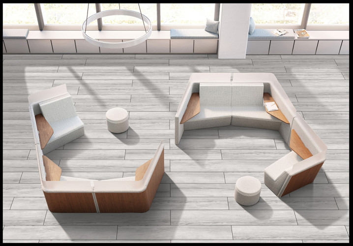 Плитка керамогранитная AZARIO FOREST LOG 20х120 Matt (P231123216WM)