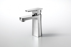 Смеситель для раковины Bravat Riffle Хром (F172106C)