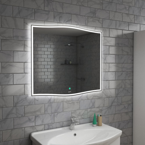 Зеркало OWL 1975 Roxen с LED подсветкой, 850х745