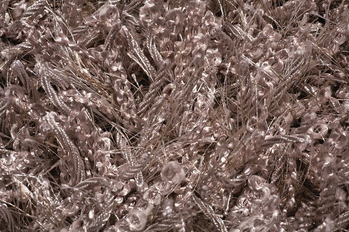 Batex Vegas, односторонний квадратный коврик 68% полиэстер и 32% хлопок, размер 60x60 см, цвет песочный