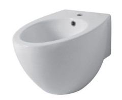 Disegno ceramica Ovo, подвесное биде, c крепежом, 55x38 см, цвет белый глянцевый