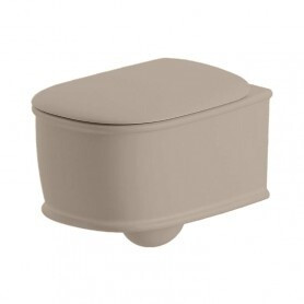 Унитаз Artceram Atelier подвесной 375*525*370 Brown matera