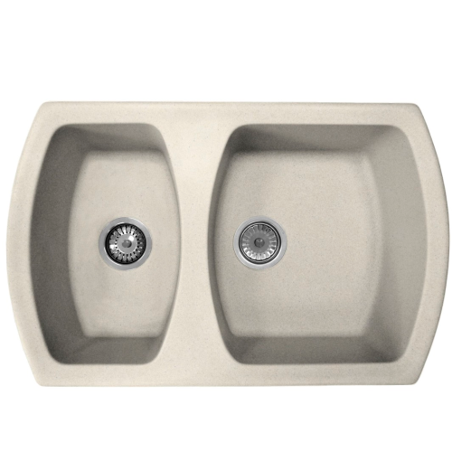 Кухонная мойка Formastone FostoGran FG 78-50, прямоугольная, цвет арктик