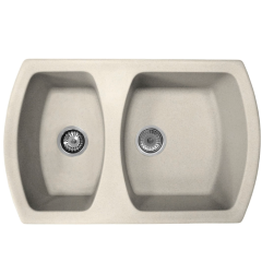 Кухонная мойка Formastone FostoGran FG 78-50, прямоугольная, цвет арктик