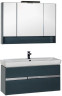 Мебель для ванной Aquanet Виго 120 сине-серый