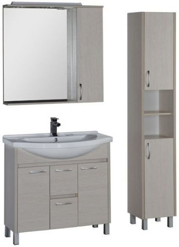 Мебель для ванной Aquanet Донна 90 белый дуб