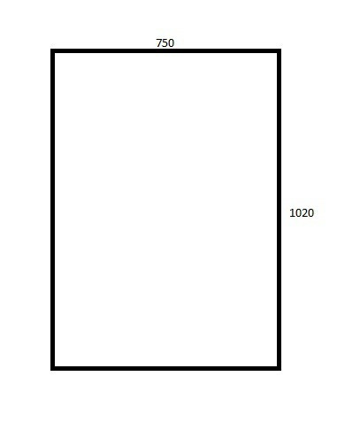 Зеркало Orange Capri 75