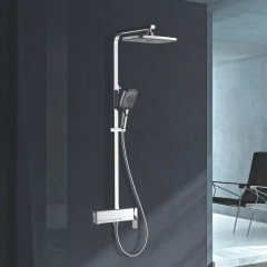 Душевая система Rose R1036, хром