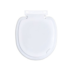 Сиденье круг. белое (16/9-2)