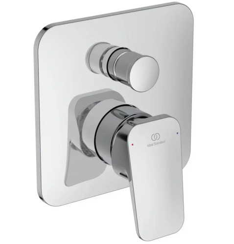 Смеситель для ванны/душа Ideal StanCERAPLAN , встраиваемый комплект №2 (функциональная + декоративная части) (BD263AA)